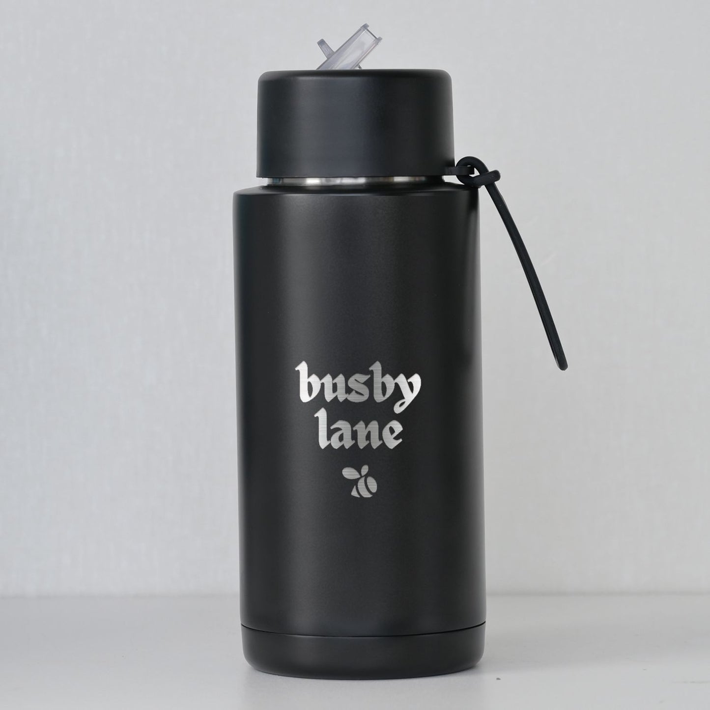 1L Water Bottle Midnight Black