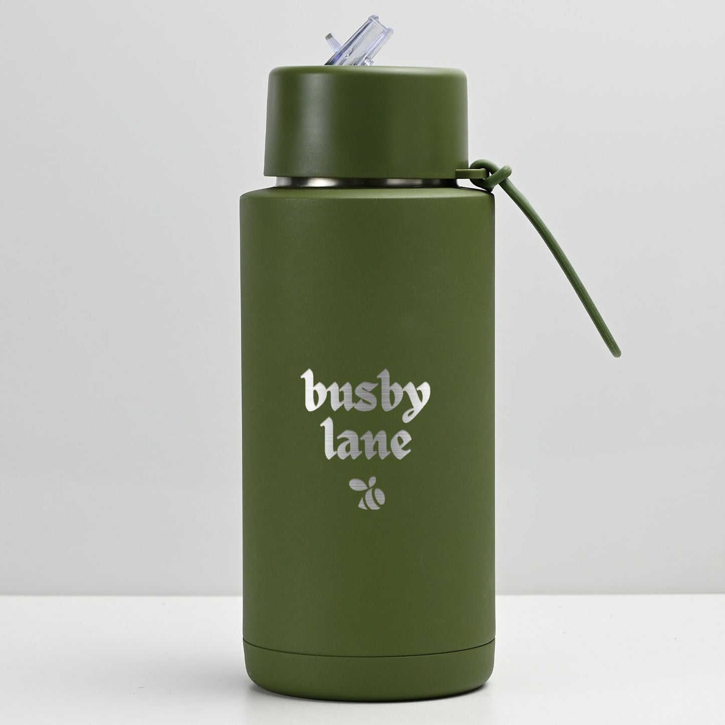 1L Water Bottle Khaki Green
