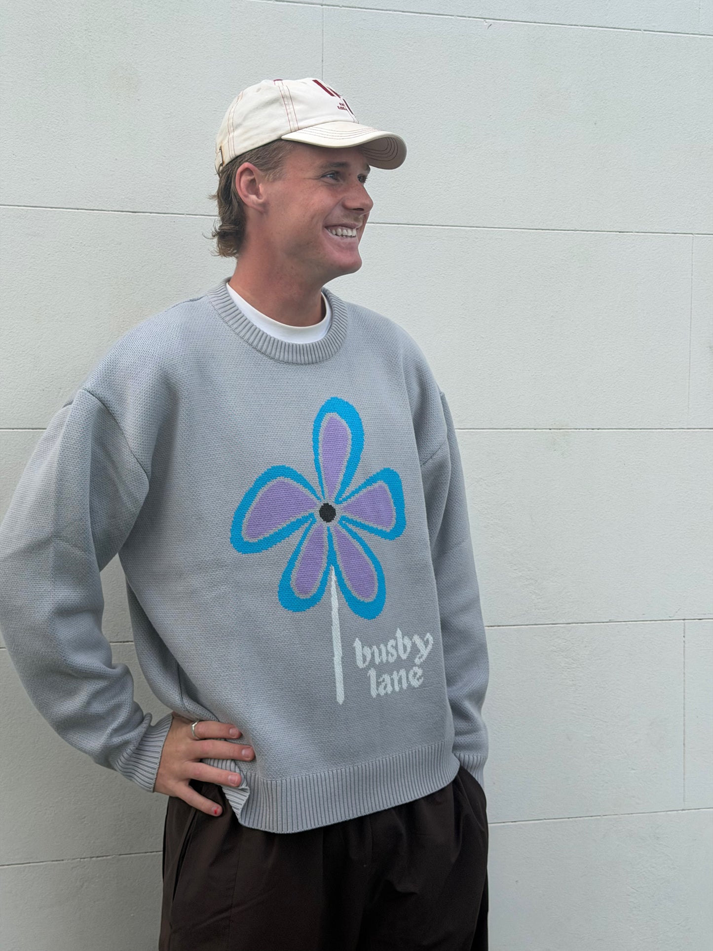 Flower Knit Jumper