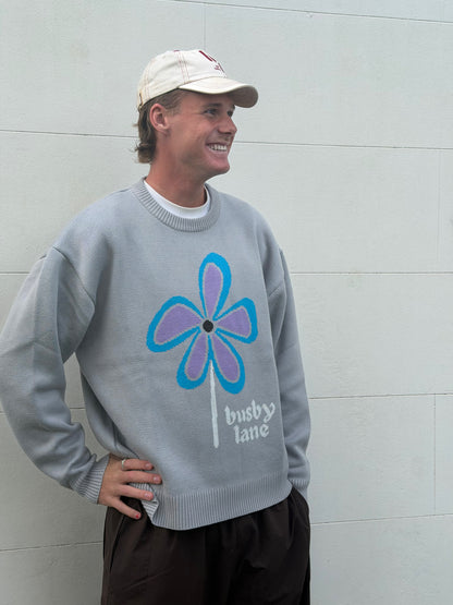 Flower Knit Jumper