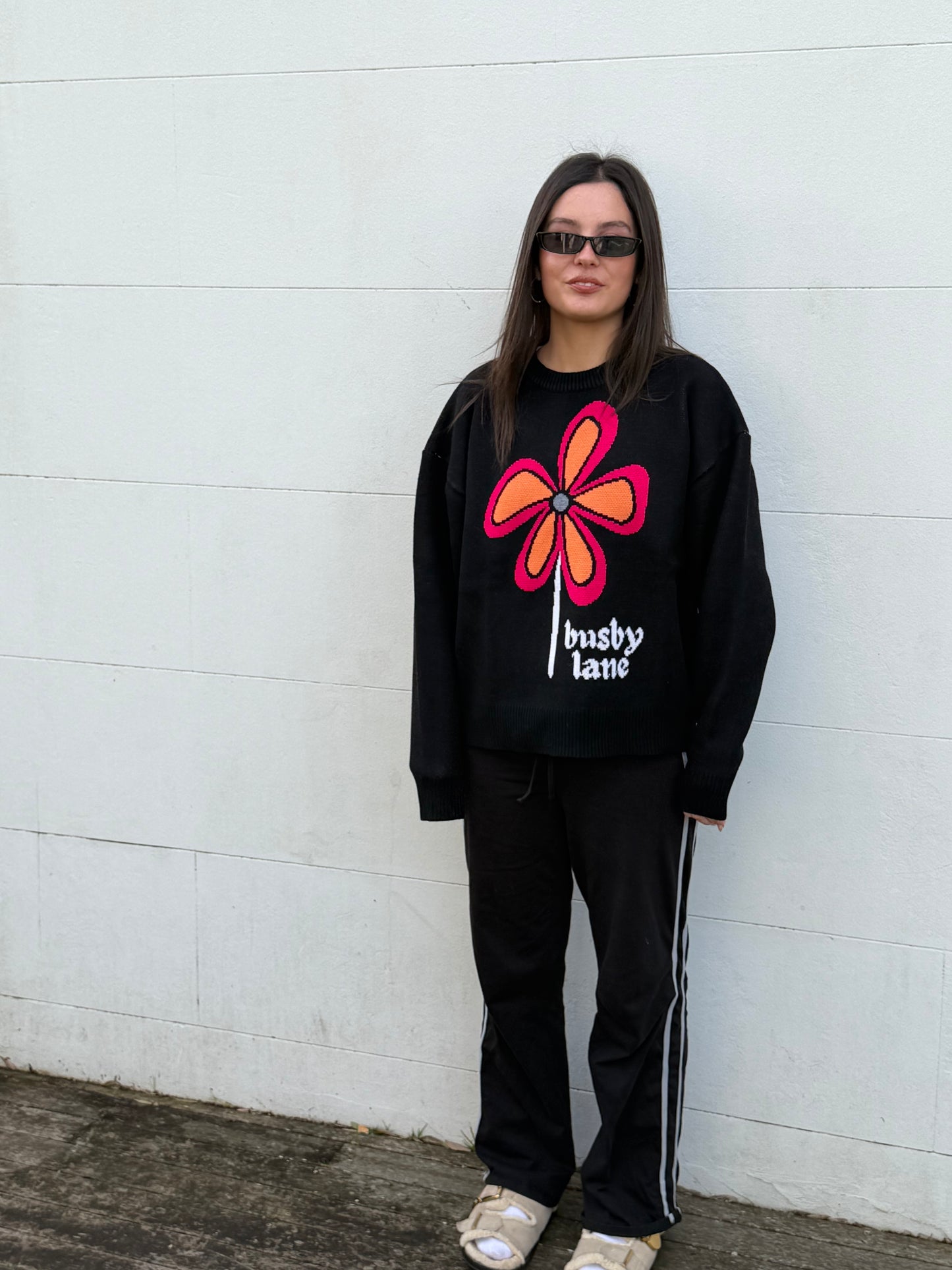 Flower Knit Jumper