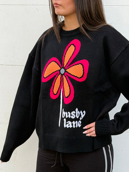 Flower Knit Jumper