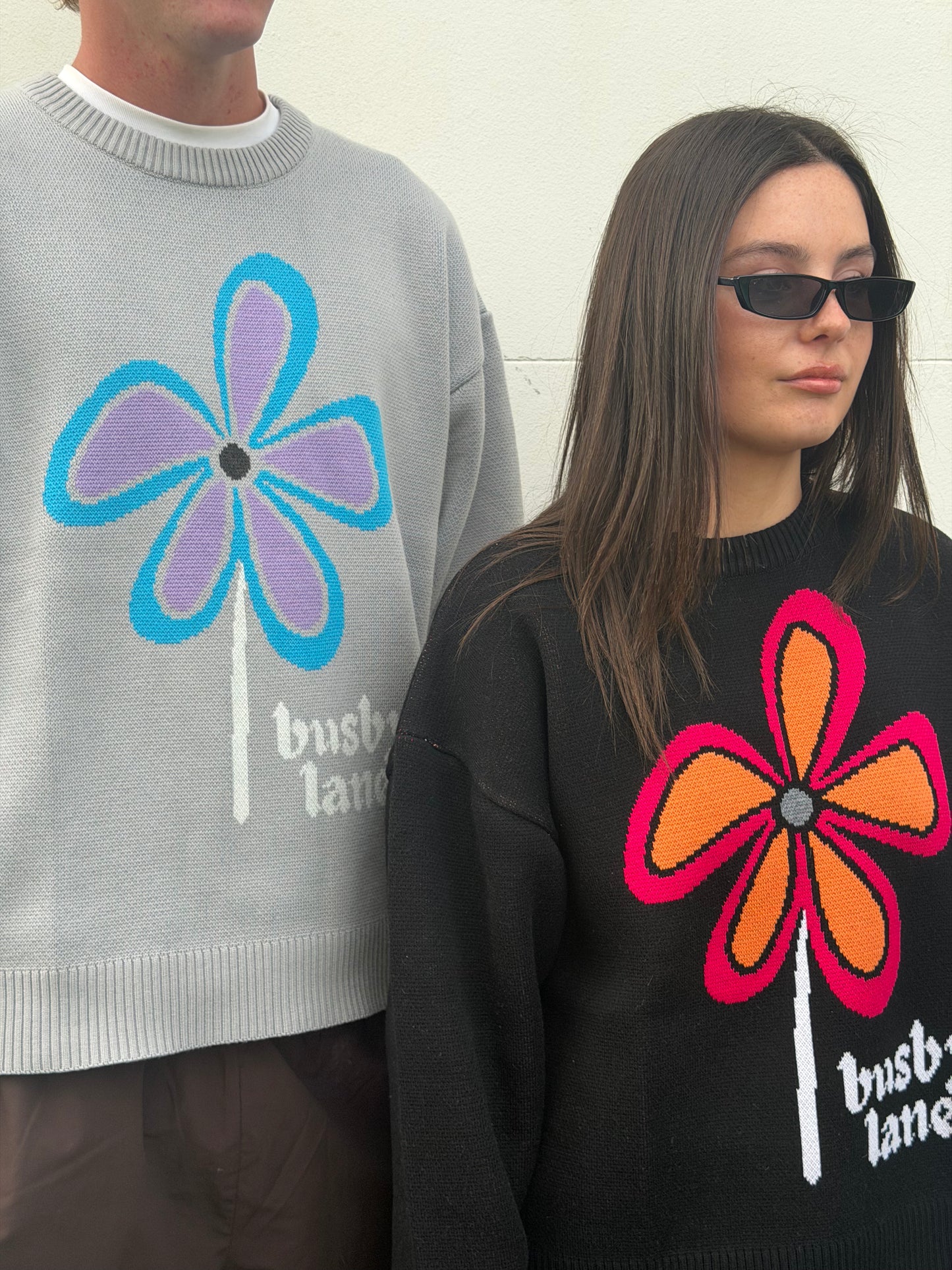 Flower Knit Jumper